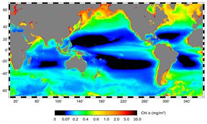Oceans-productivity-deserts